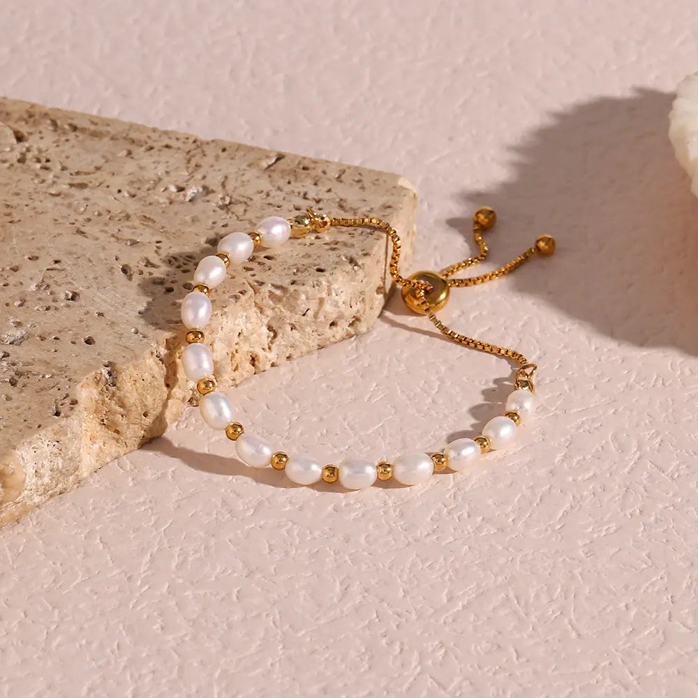 Vintage Φυσικό Μαργαριτάρι Bracelet