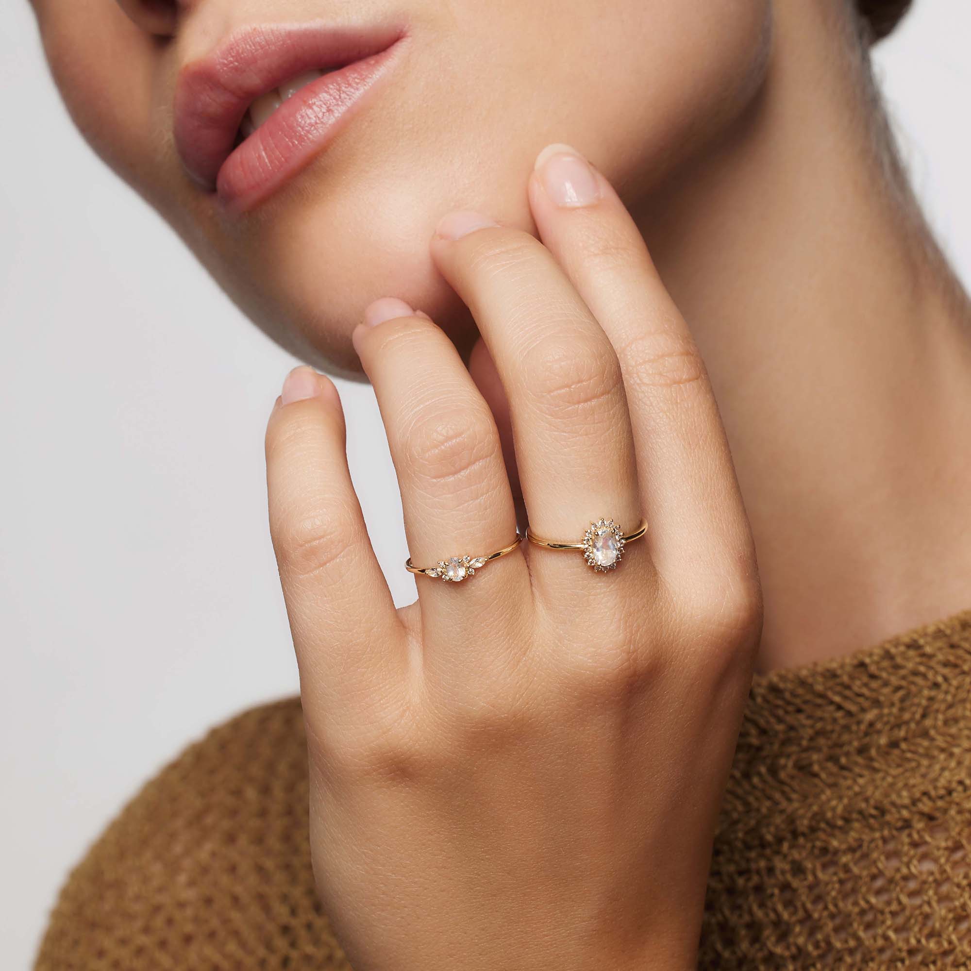 Δαχτυλίδι Månstens Muse | Χρυσός 14k