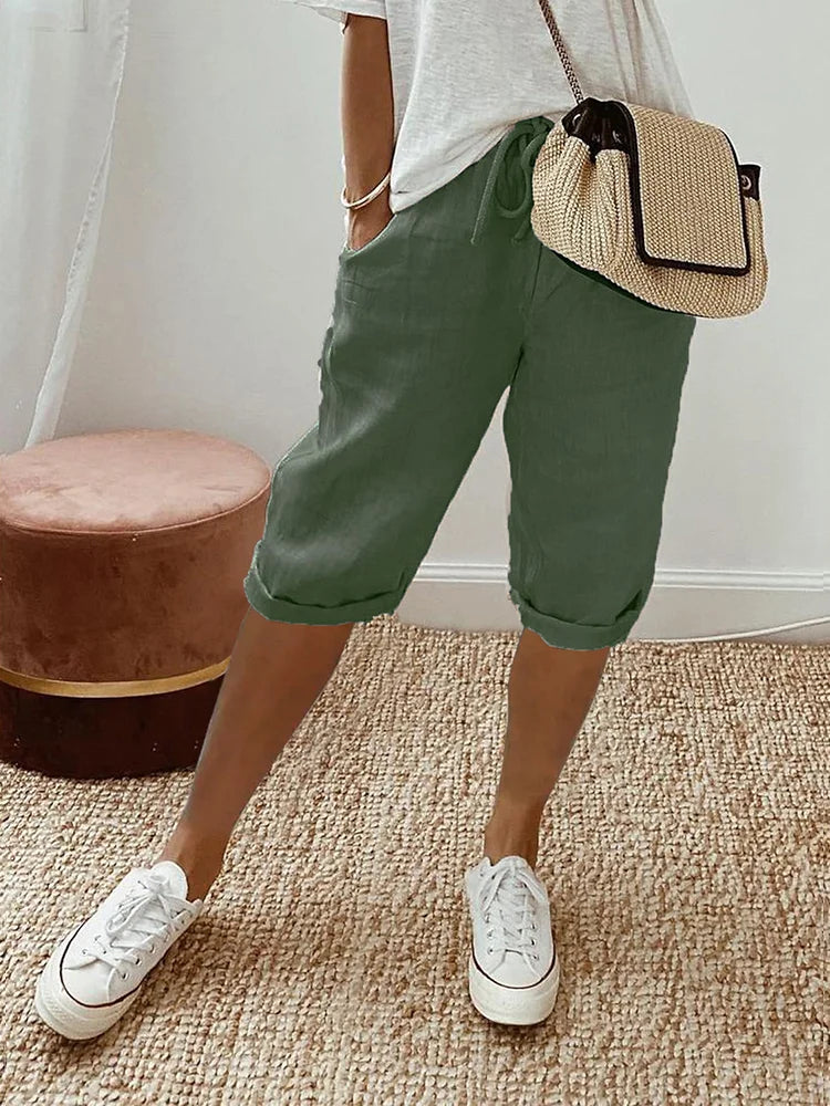 Nienke | Cotton Linen Women's Shorts (Buy 1, Get 1 FREE)