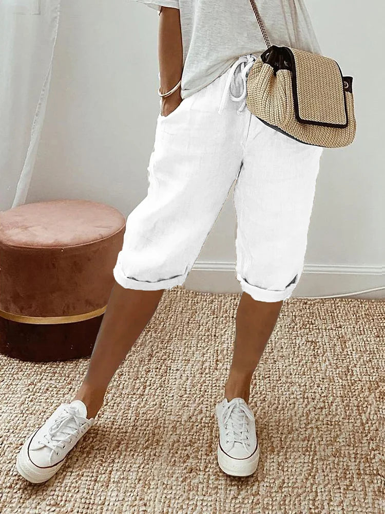 Nienke | Cotton Linen Women's Shorts (Buy 1, Get 1 FREE)