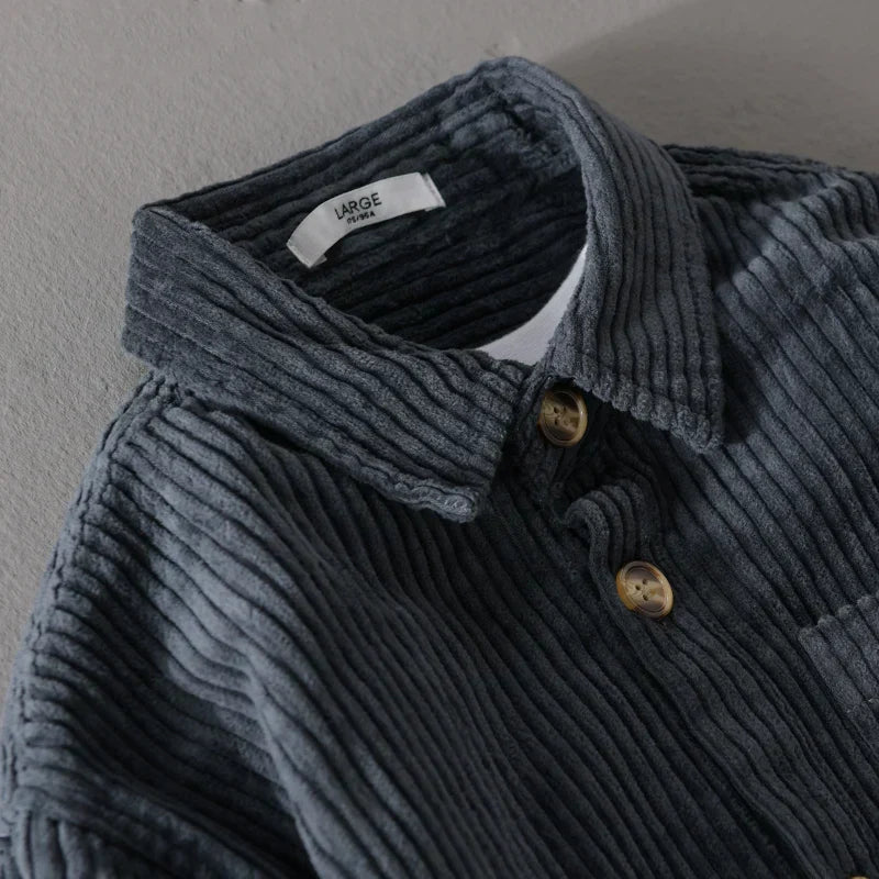 Kjell | Ribbed shirt
