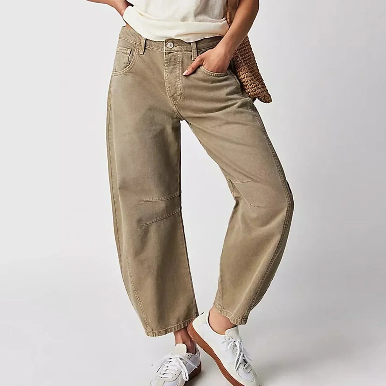 Hannah - Wide leg comfort jeans | 50% OFF