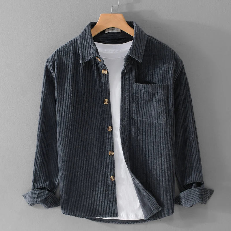 Kjell | Ribbed shirt