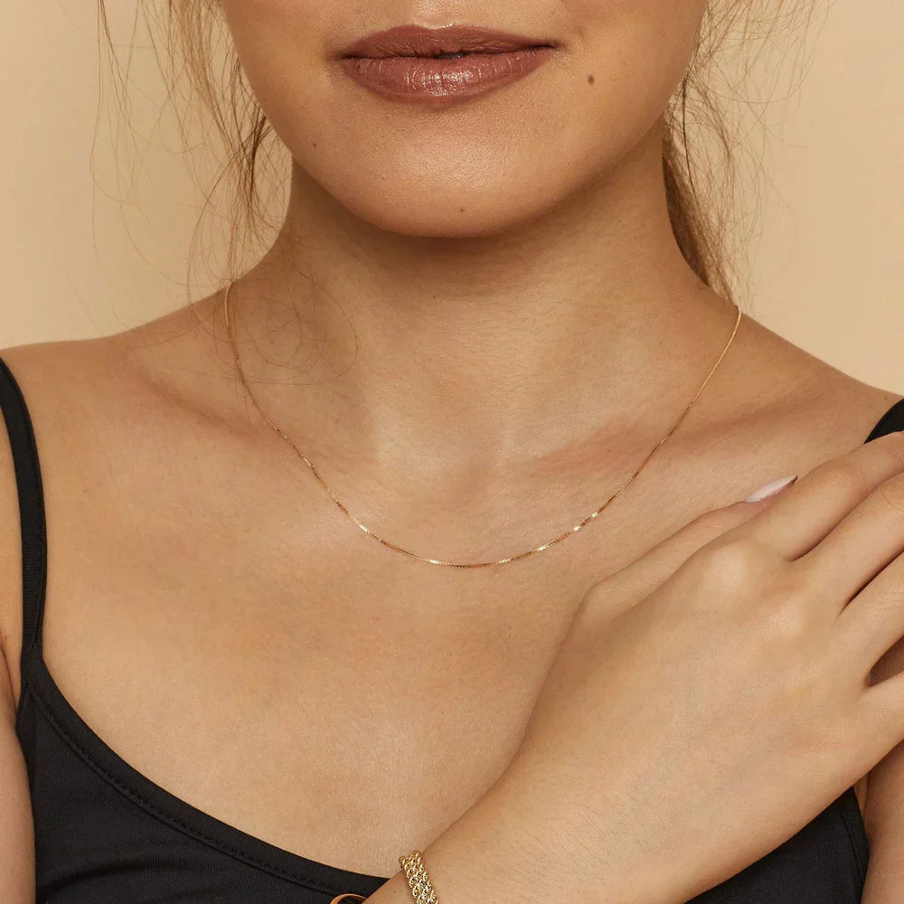 Κολιέ Bodega Box | Χρυσός 18k