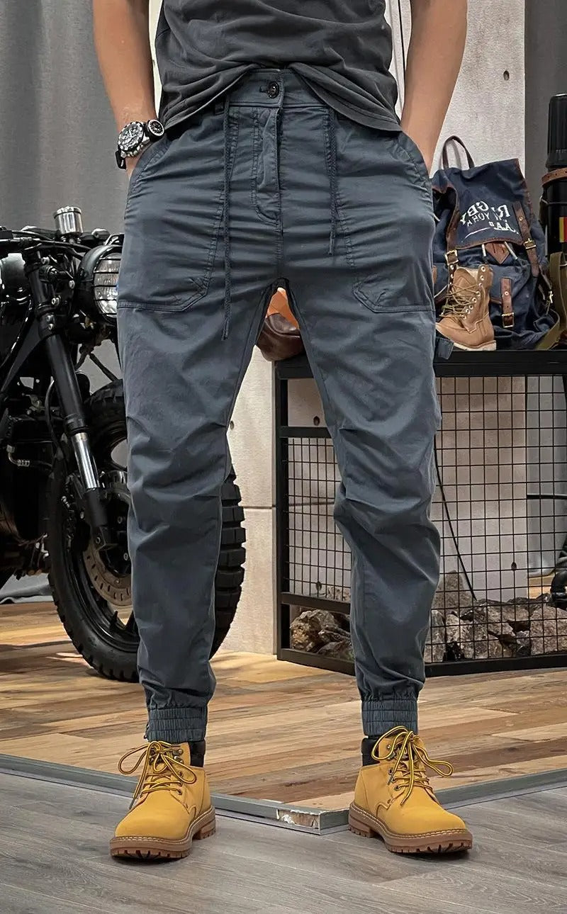Bestseller! - Mateo™ Premium quality now 50% off  - Stretch Cargo Trousers with Pockets