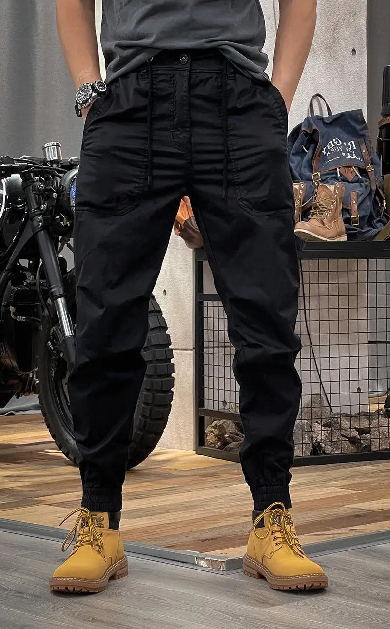 Bestseller! - Mateo™ Premium quality now 50% off  - Stretch Cargo Trousers with Pockets