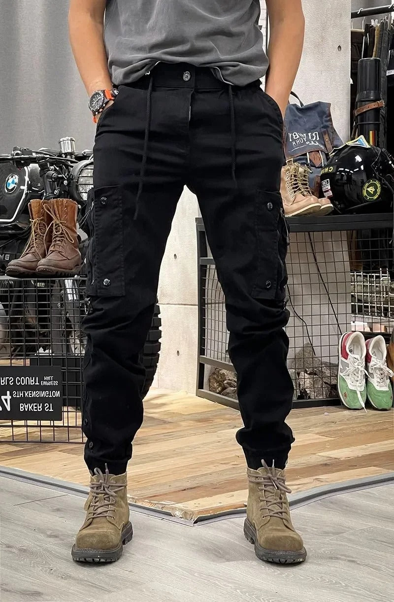 Bestseller! - Mateo™ Premium quality now 50% off  - Stretch Cargo Trousers with Pockets