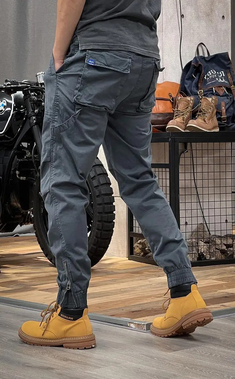 Bestseller! - Mateo™ Premium quality now 50% off  - Stretch Cargo Trousers with Pockets