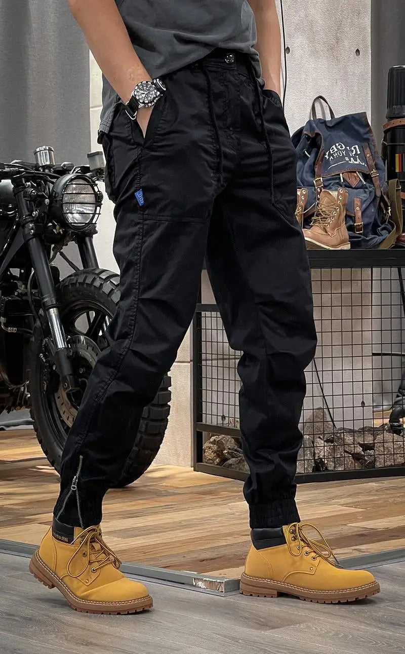 Bestseller! - Mateo™ Premium quality now 50% off  - Stretch Cargo Trousers with Pockets
