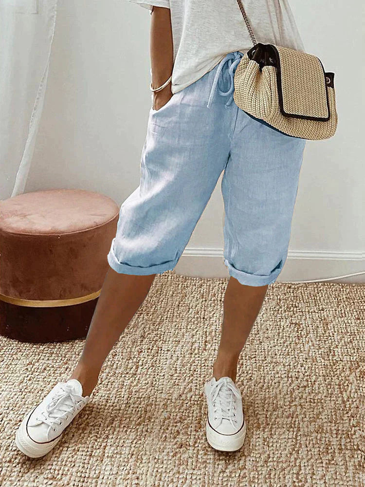 Nienke | Cotton Linen Women's Shorts (Buy 1, Get 1 FREE)